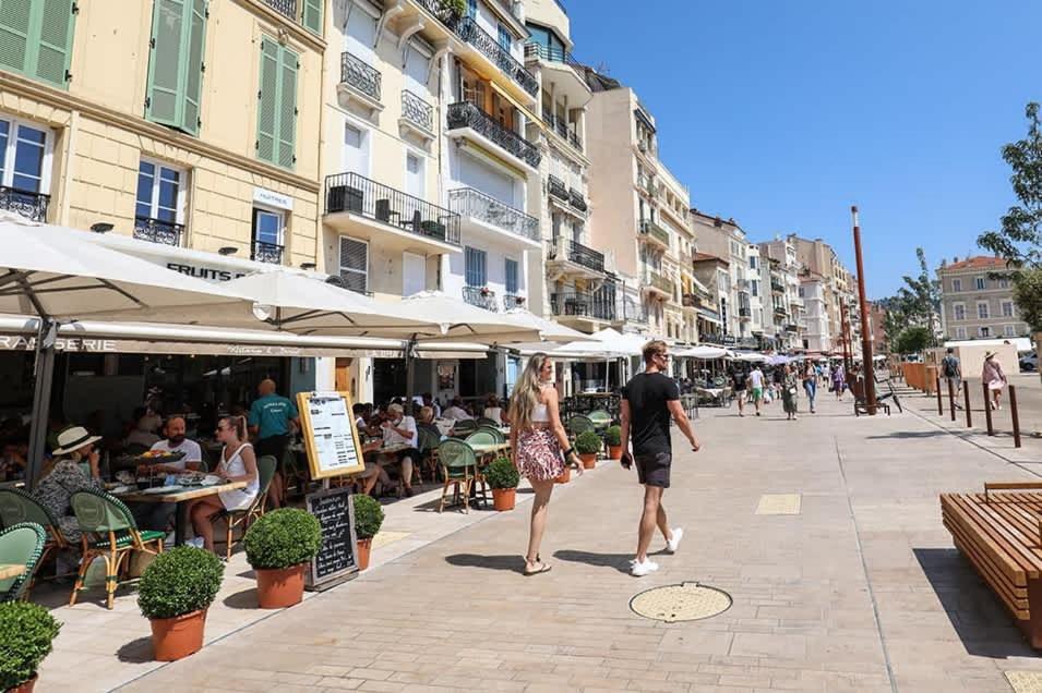 La Perle Au Coeur Du Centre Ville, Ideal Pour Sejours Loisirs Ou Business Cannes Esterno foto